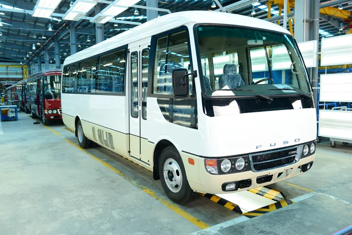 Nhà máy sản xuất xe buýt Fuso Rosa